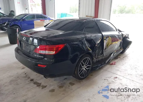 2010 Lexus Is 250C from USA, damaged, VIN JTHFF2C22A2513014